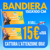 OFFERTA - Bandiera 100x150 cm