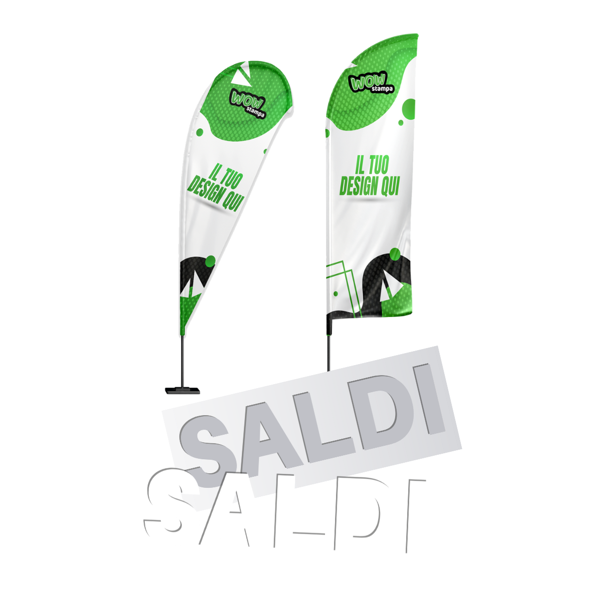 SALDI - Bundle (Bandiera+Adesivo)