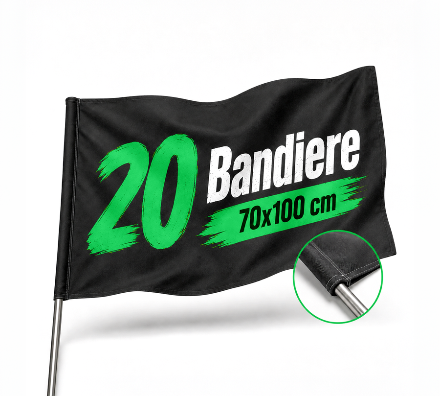 20 Bandiere 70x100