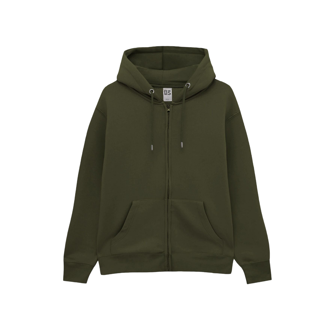Felpa Zip e Cap UNISEX