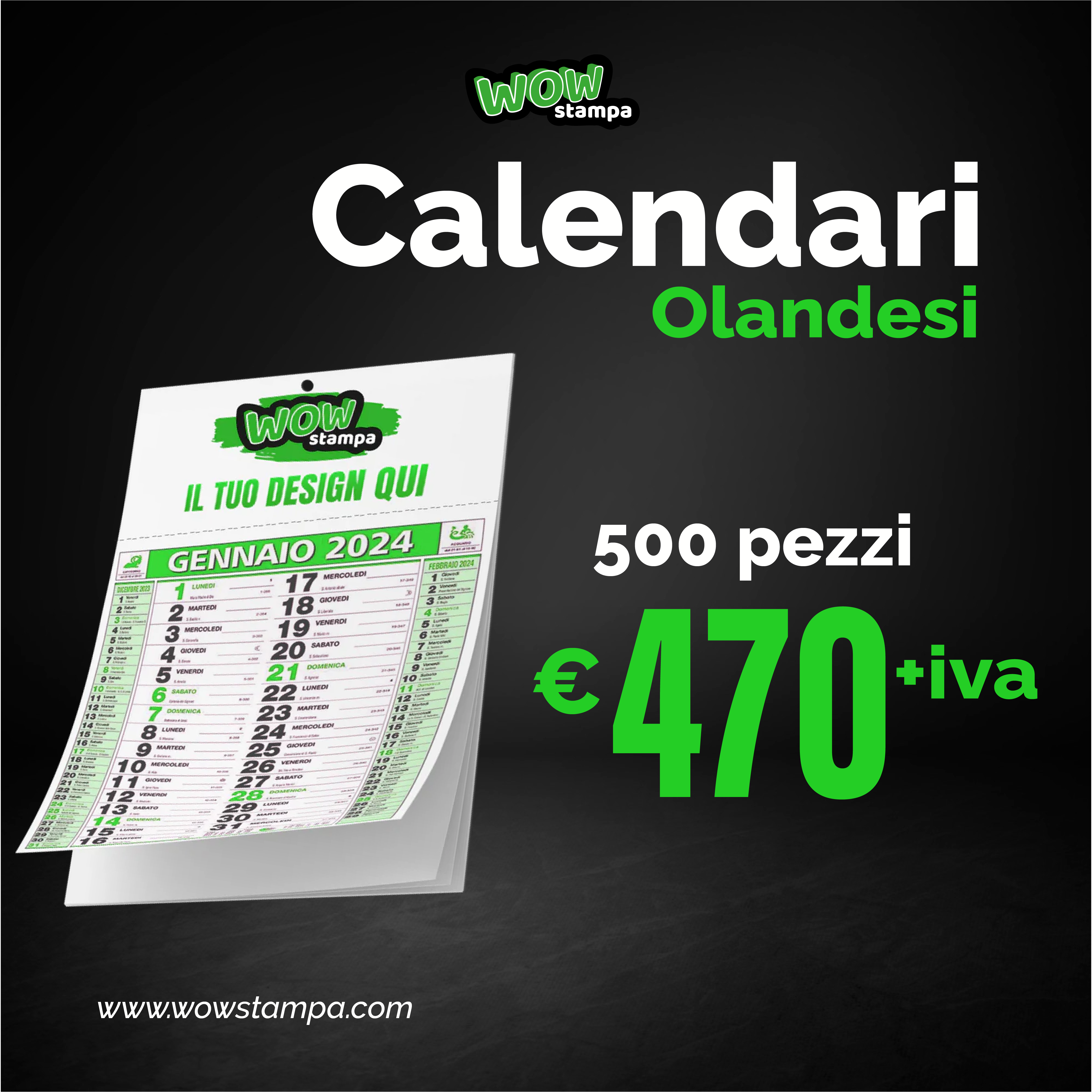 OFFERTA - Calendari Olandesi