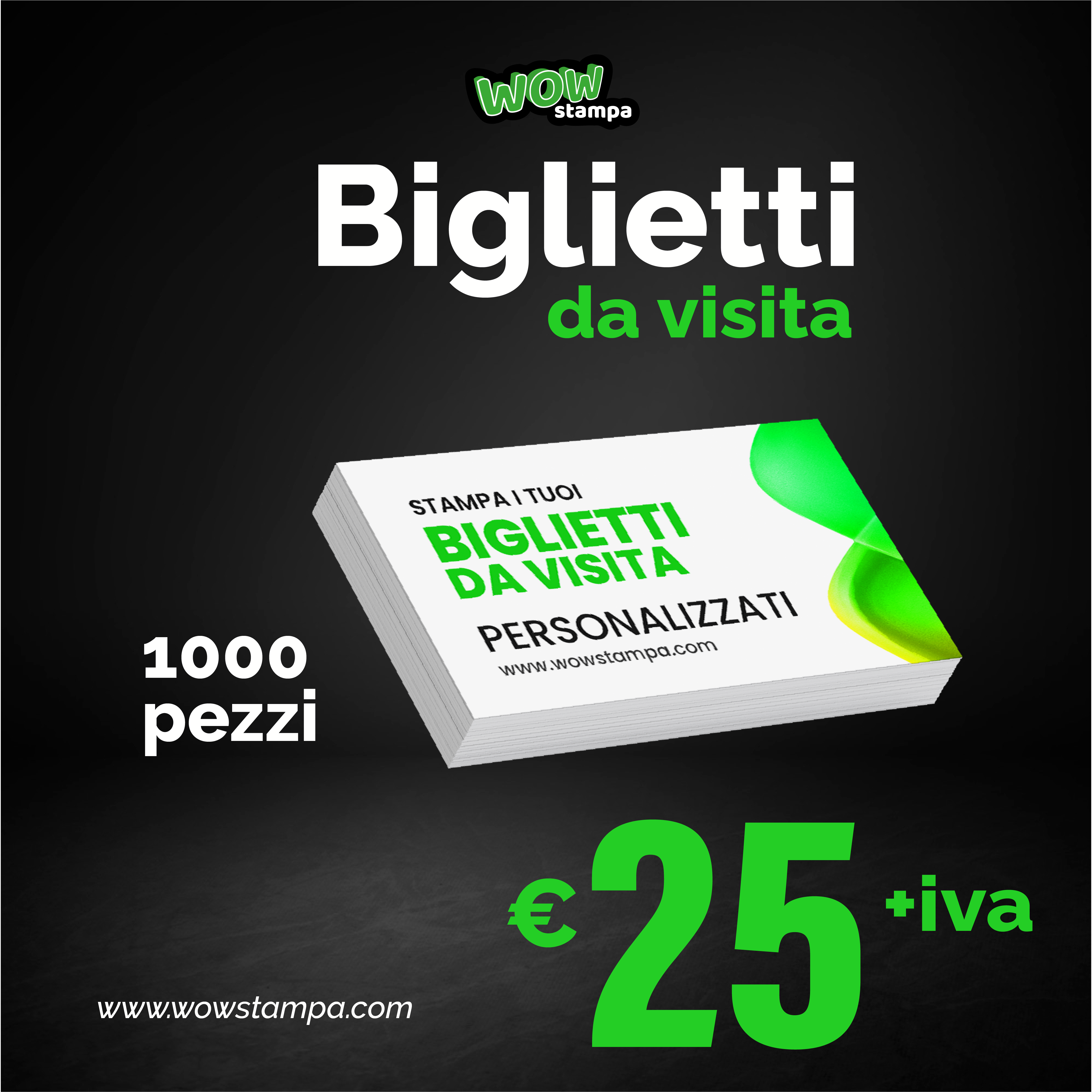 OFFERTA - 1000 Biglietti da Visita