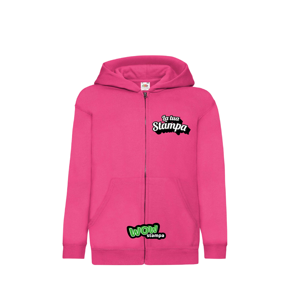 Felpa Zip e Cap UNISEX