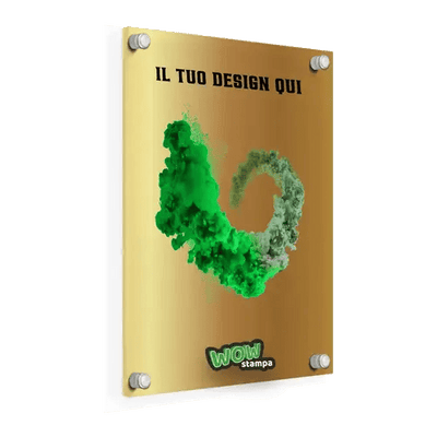 Targhetta-oro