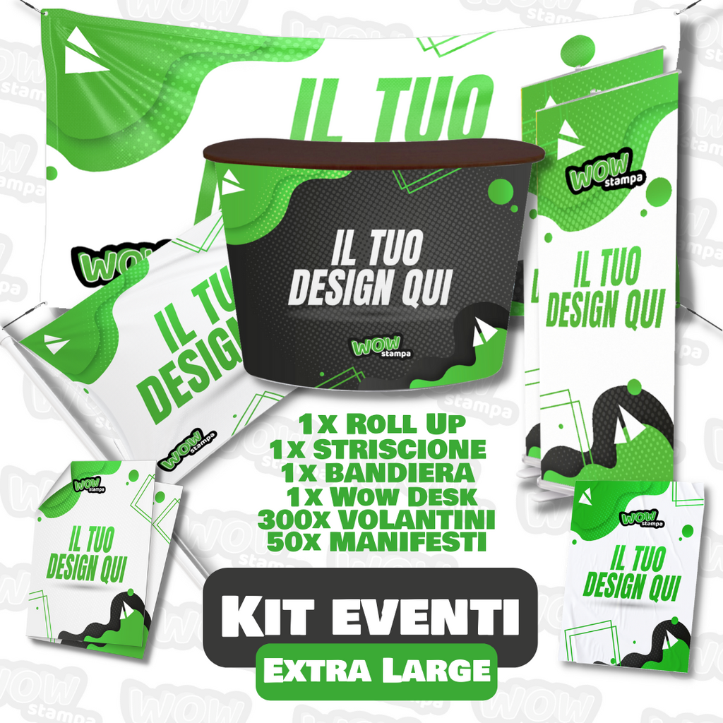 WOW KIT EXTRA LARGE - Eventi
